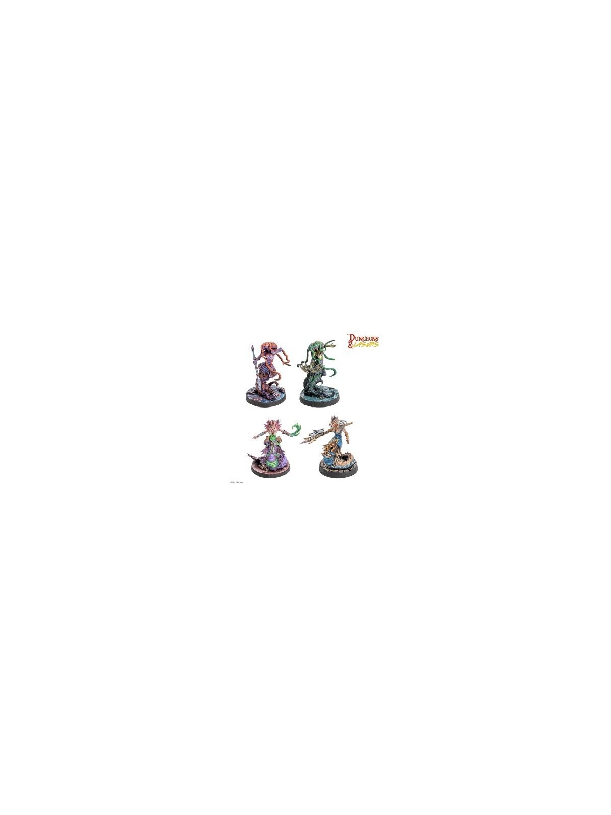 Dungeons & Lasers: Miniatures - Kingdom Of The Deep