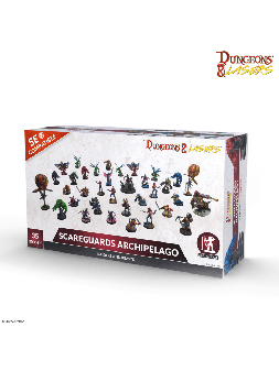 Colección de Dungeons & Lasers - La Cueva Roja