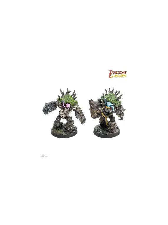 Dungeons & Lasers: Miniatures - Raiders And Beasts