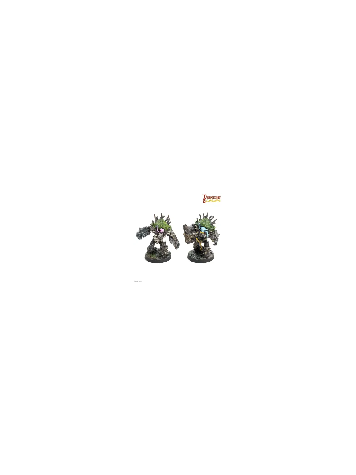 Dungeons & Lasers: Miniatures - Raiders And Beasts