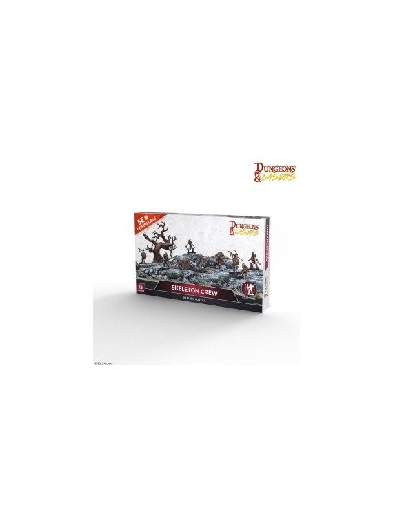 Dungeons & Lasers: Miniatures - Skeleton Crew