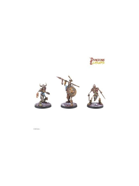 Dungeons & Lasers: Miniatures - Skeleton Crew