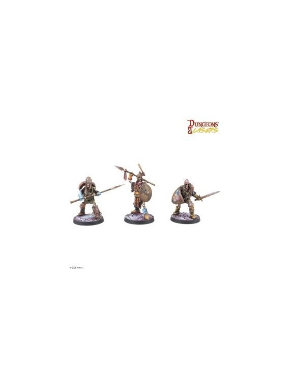 Dungeons & Lasers: Miniatures - Skeleton Crew