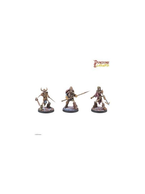 Dungeons & Lasers: Miniatures - Skeleton Crew