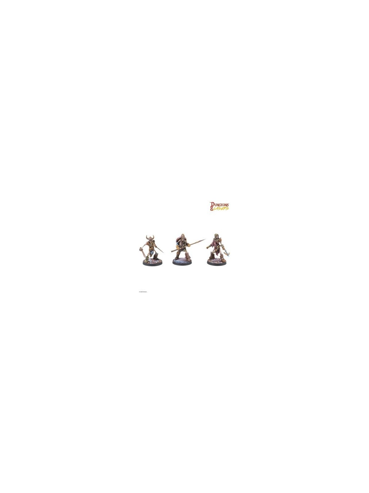 Dungeons & Lasers: Miniatures - Skeleton Crew