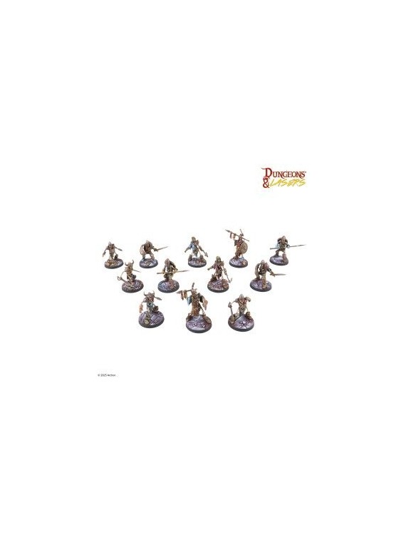 Dungeons & Lasers: Miniatures - Skeleton Crew