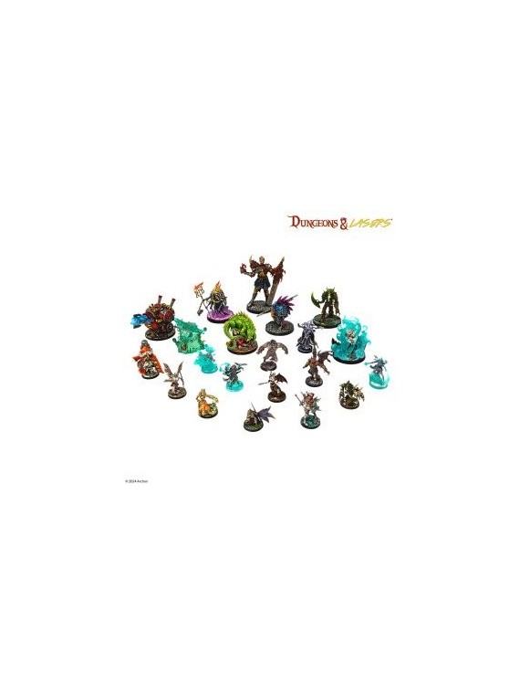 Dungeons & Lasers: Miniatures Victims Of Insanity