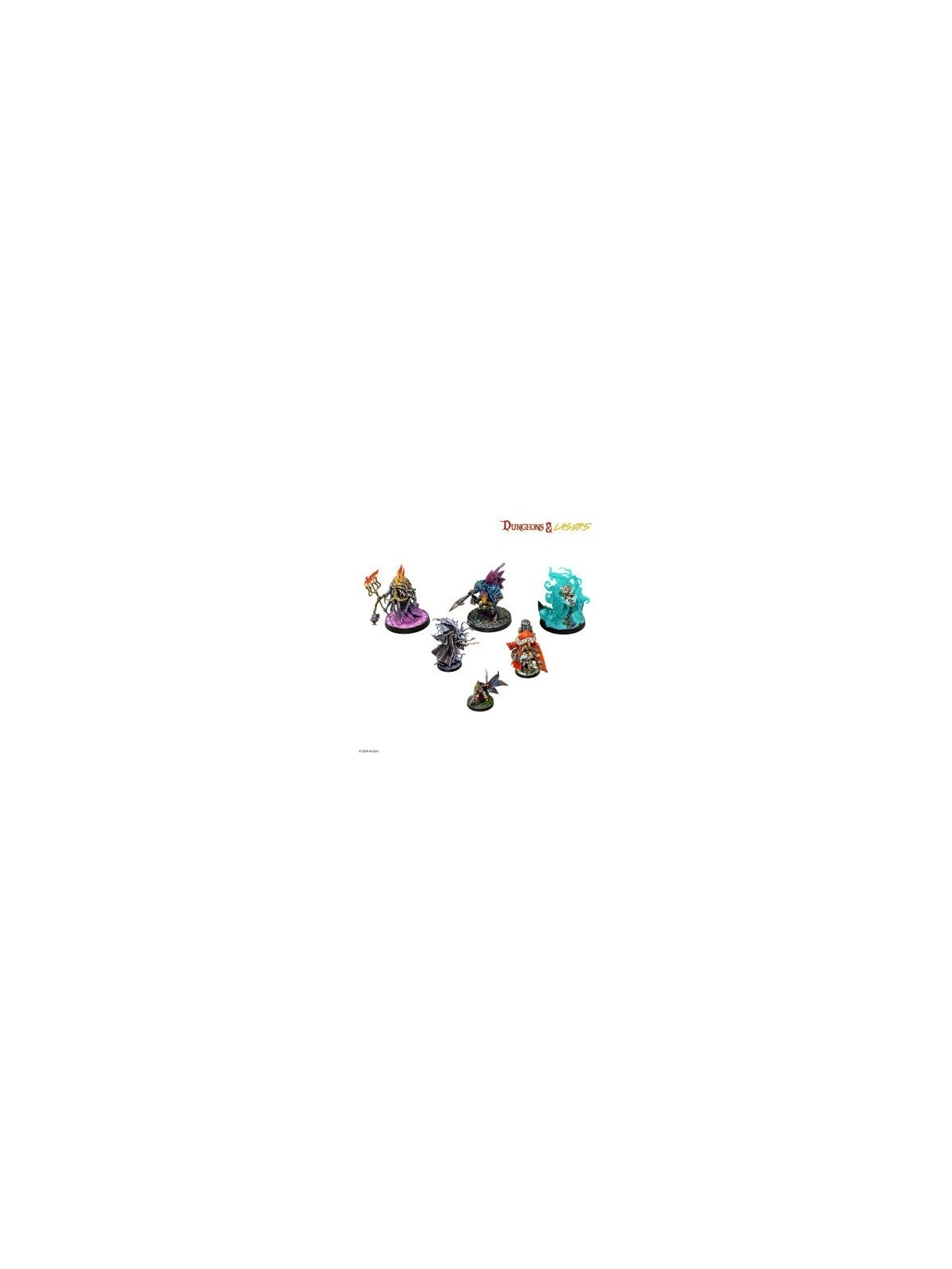 Dungeons & Lasers: Miniatures Victims Of Insanity