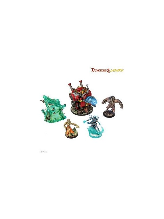 Dungeons & Lasers: Miniatures Victims Of Insanity