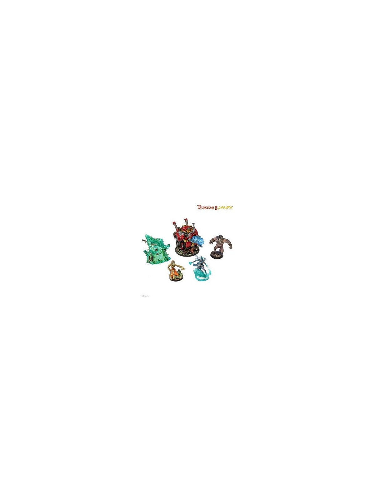 Dungeons & Lasers: Miniatures Victims Of Insanity