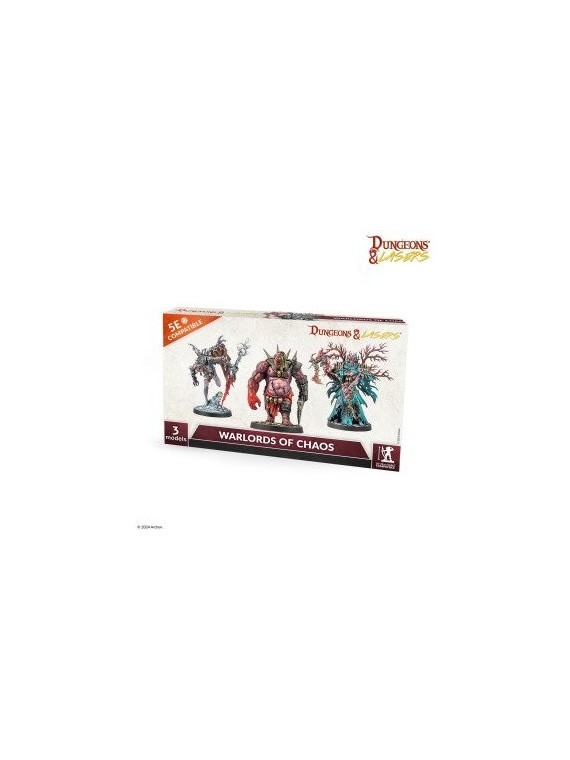 Dungeons & Lasers: Miniatures Warlords Of Chaos