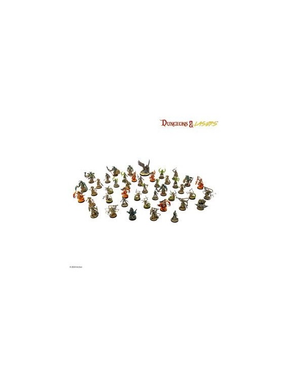 Dungeons & Lasers: Miniatures White Eyes Dunes