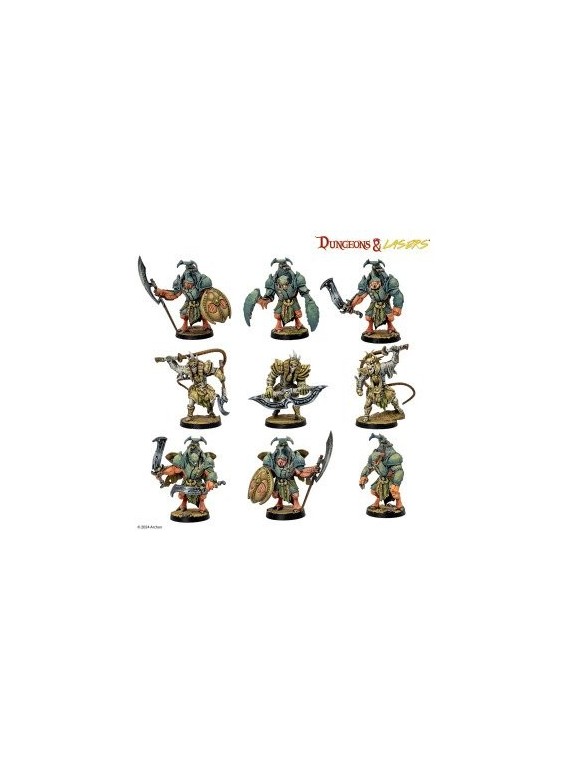 Dungeons & Lasers: Miniatures White Eyes Dunes
