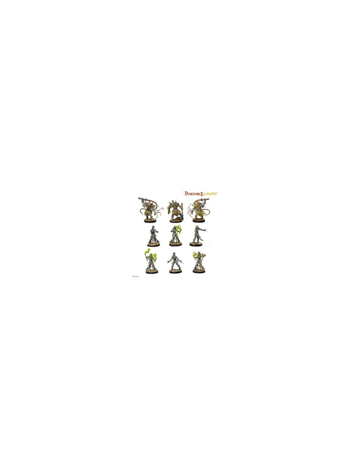 Dungeons & Lasers: Miniatures White Eyes Dunes