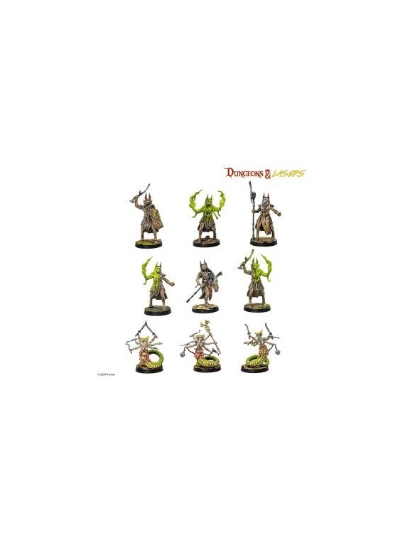 Dungeons & Lasers: Miniatures White Eyes Dunes