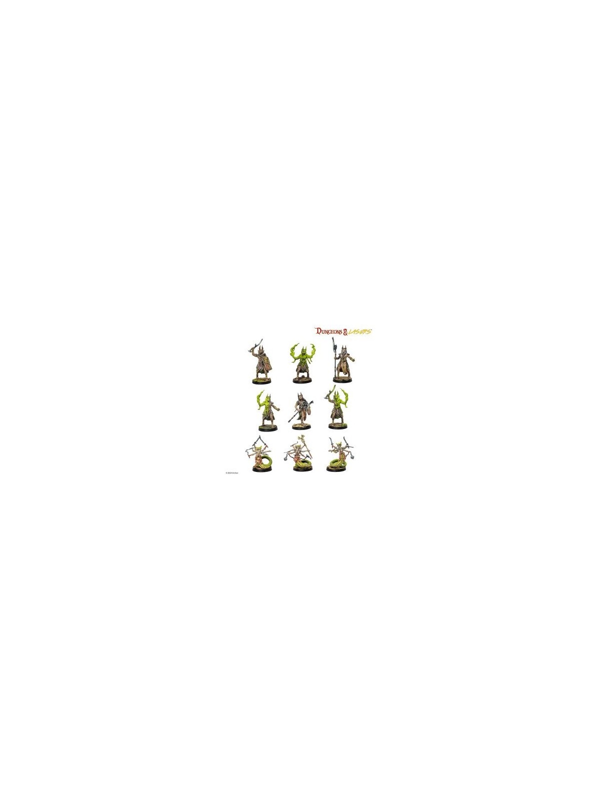 Dungeons & Lasers: Miniatures White Eyes Dunes