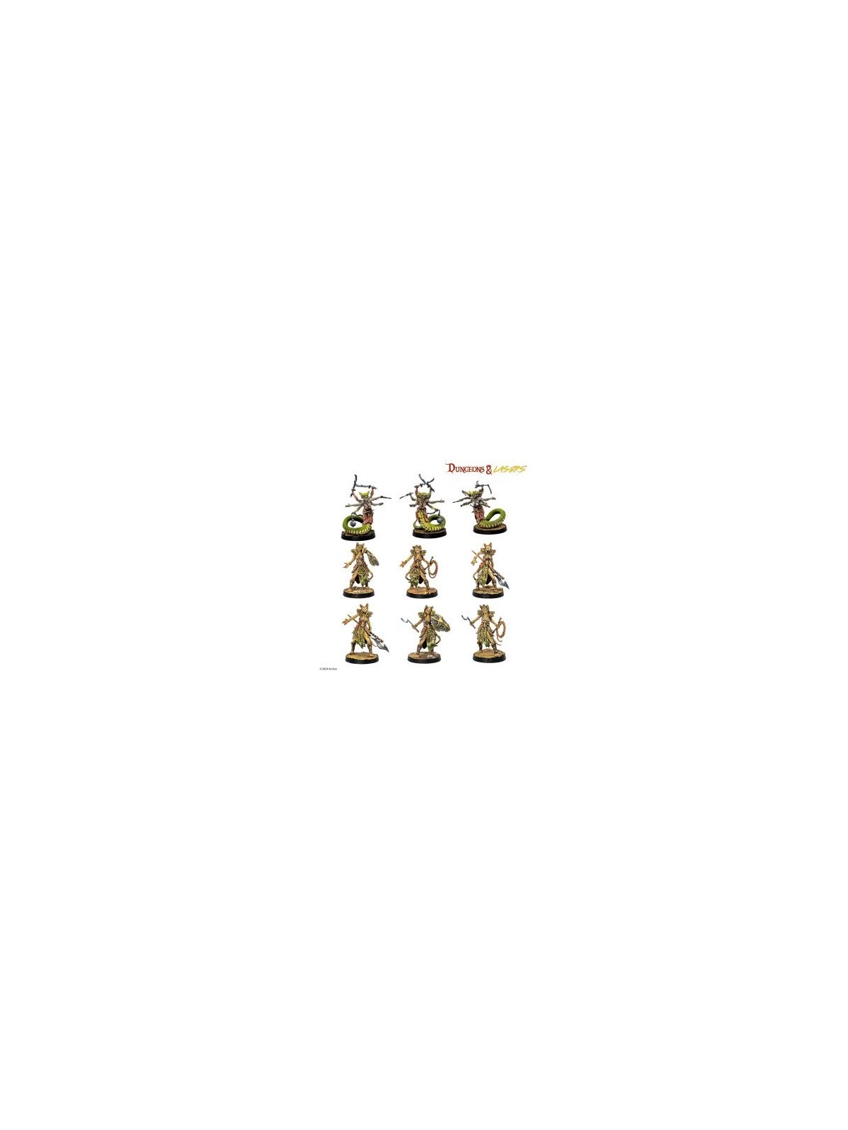 Dungeons & Lasers: Miniatures White Eyes Dunes