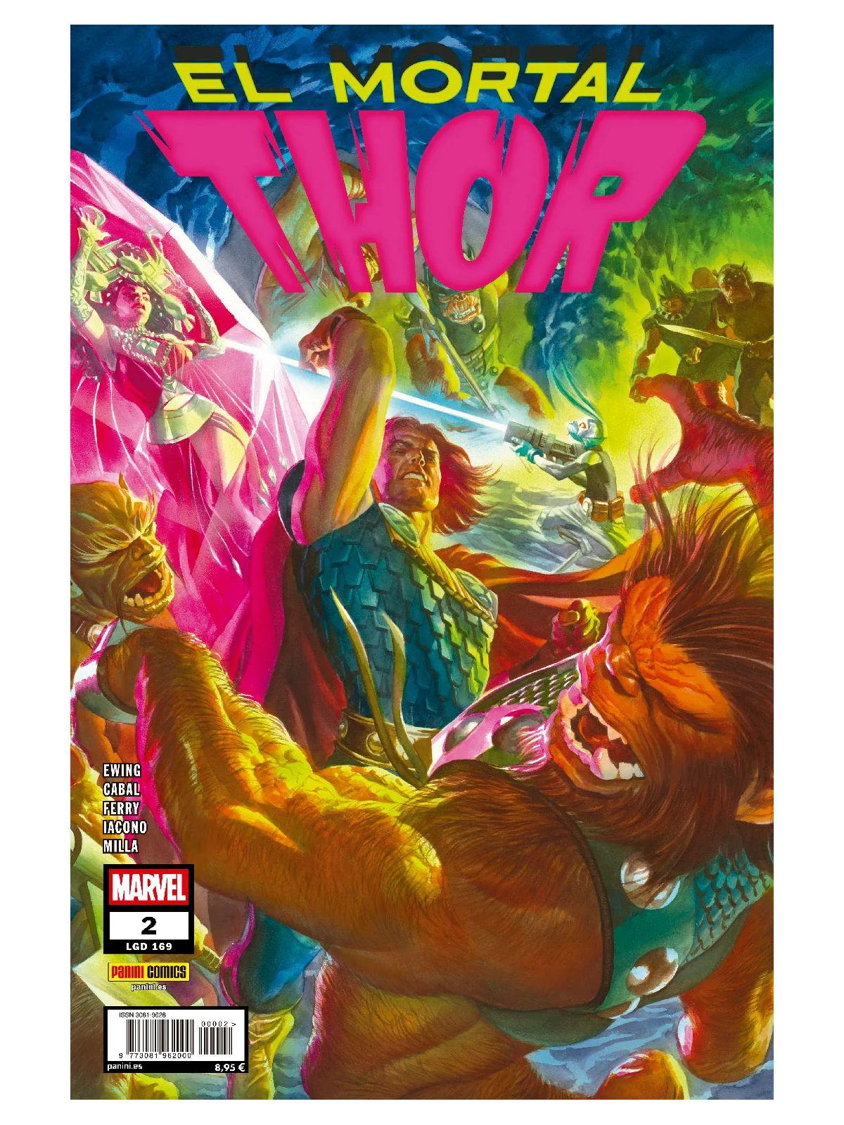 Compra El Mortal Thor 02 de PANINI al mejor precio (8,50 €)
