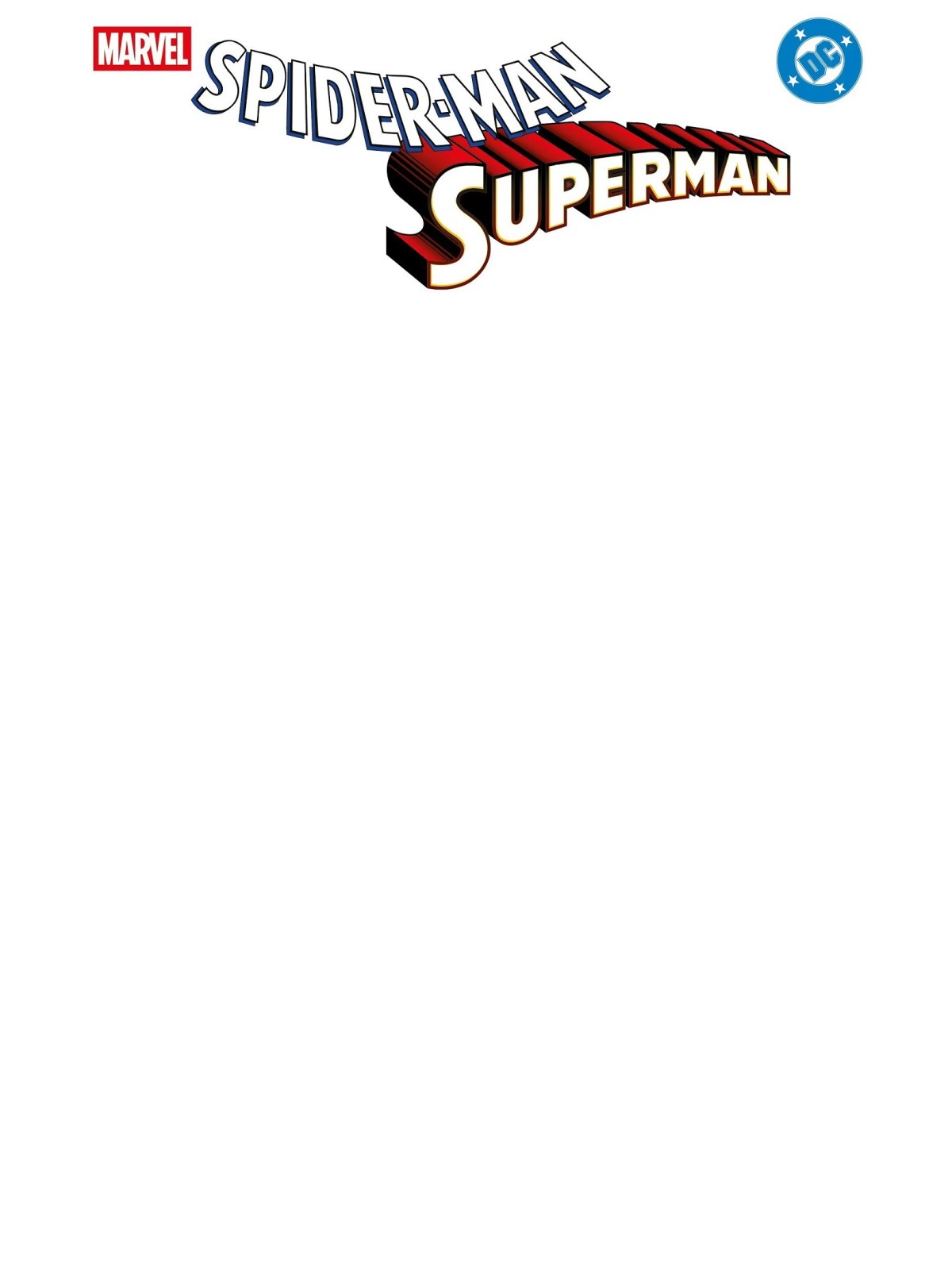 Superman y Spiderman 01(Portada Blanca)