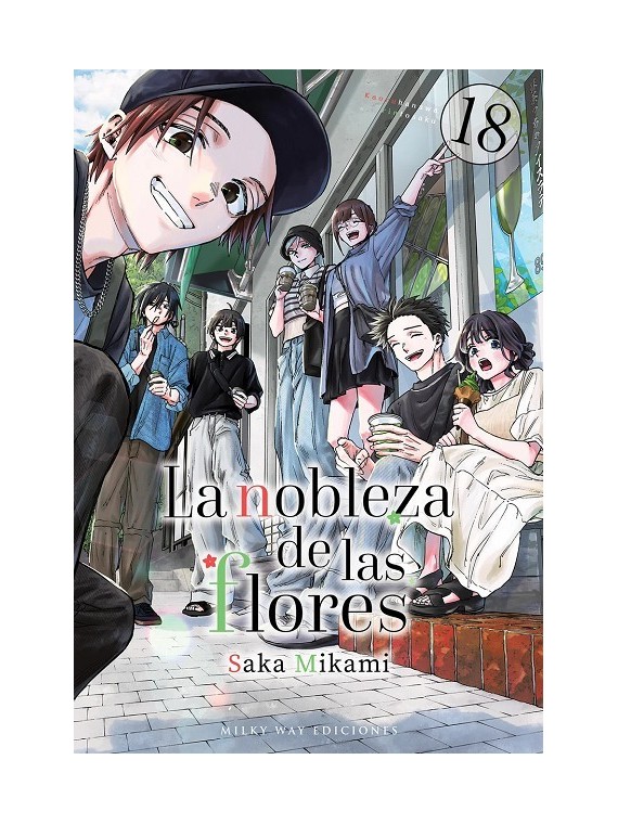 La Nobleza de las Flores 18 - Manga