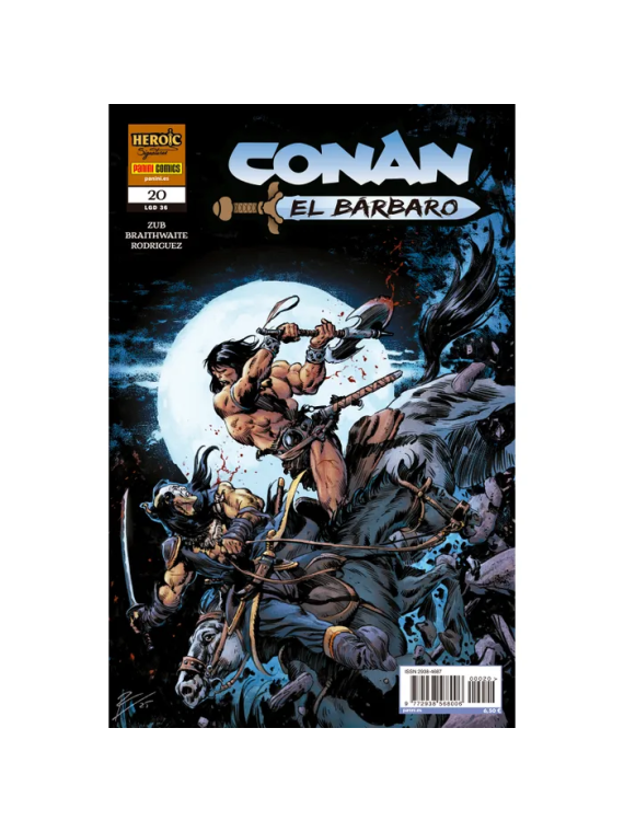Conan El Bárbaro 20 - Panini Marvel