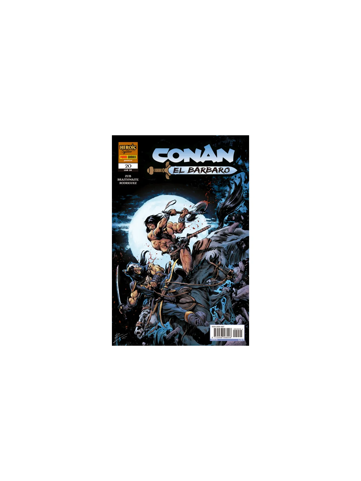 Conan El Bárbaro 20 - Panini Marvel
