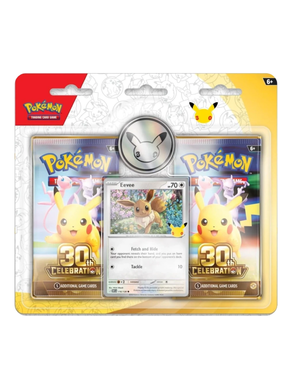Pokemon TCG: Pack Blister 30 Aniversario