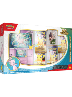 Pokemon TCG: Caja Figura Mew 30 Aniversario