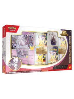 Pokemon TCG: Caja Figura Mewtwo 30 Aniversario