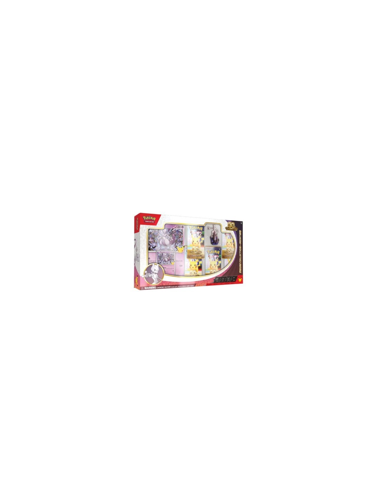 Pokemon TCG: Caja Figura Mewtwo 30 Aniversario