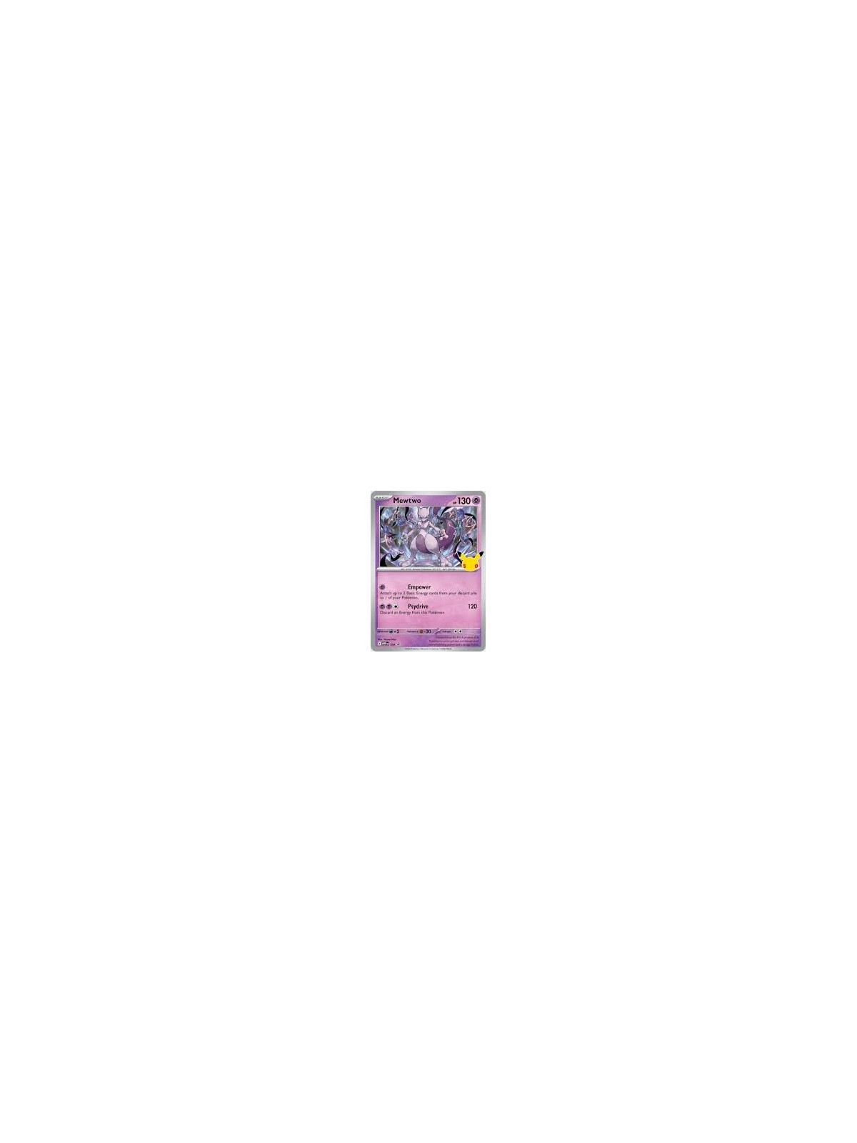 Pokemon TCG: Caja Figura Mewtwo 30 Aniversario