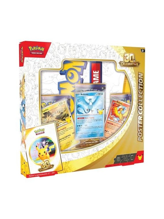 Pokemon TCG: Poster Collection Box 30 Aniversario