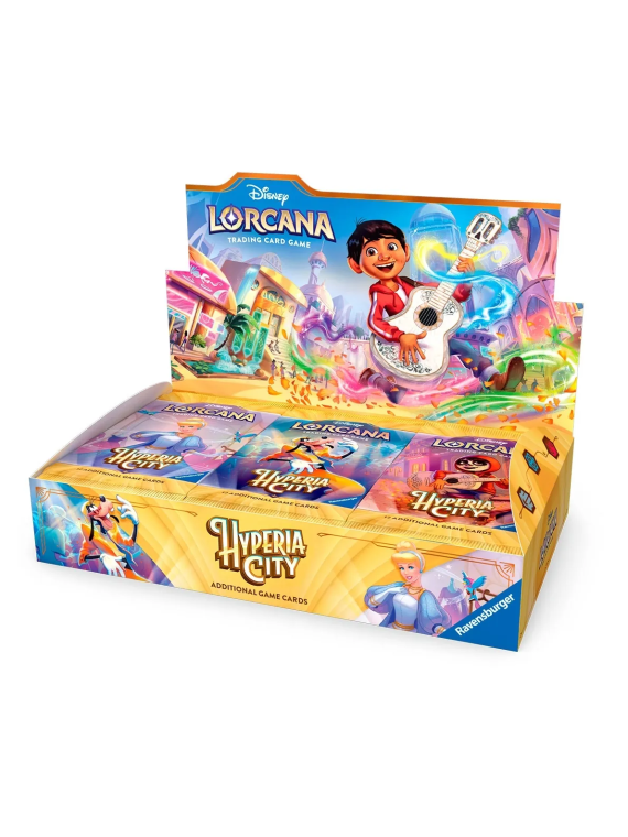 Disney Lorcana: Hyperia City – 1xBooster Box (Inglés)