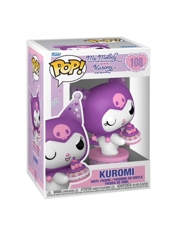 Funko POP! Hello Kitty and Friends: Kuromi with Cake 20th Anniversary (108)