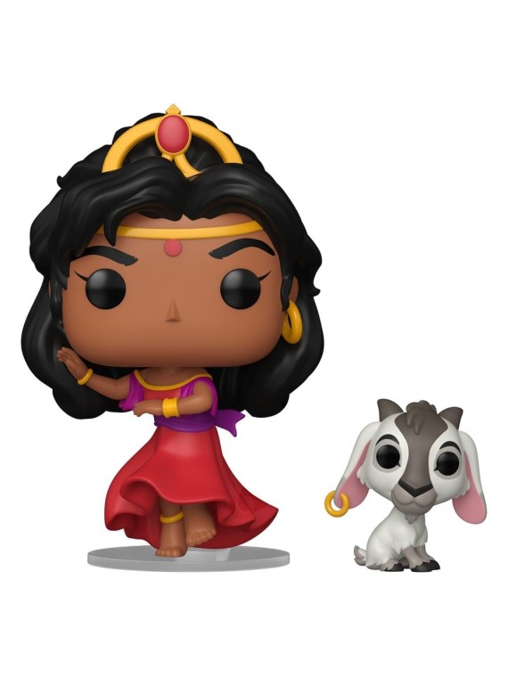 Funko POP! El Jorobado de Notre Dame: Esmeralda & Djali (1735)