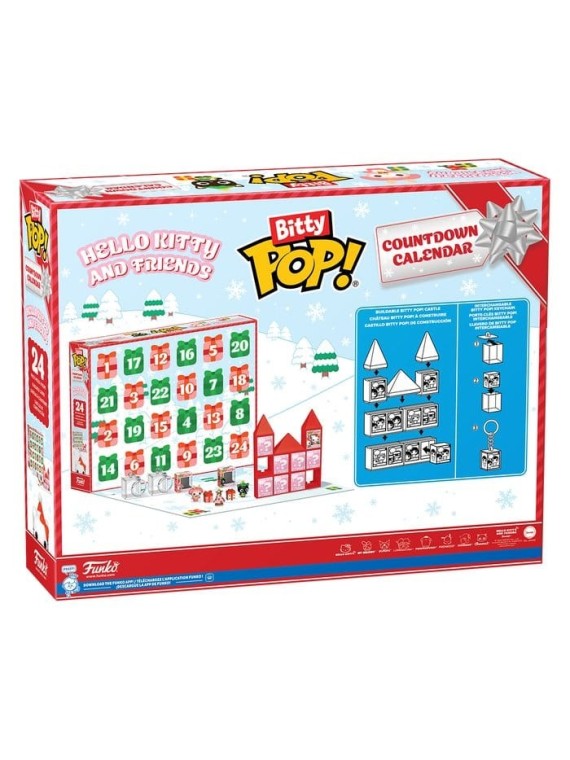 Hello Kitty Bitty POP! Calendario de Adviento 24 Day Countdown