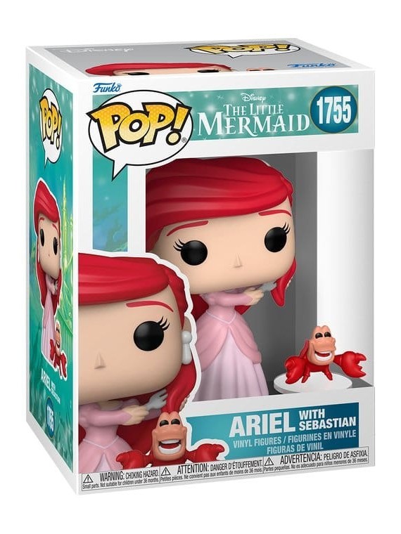 Funko POP! La Sirenita: Ariel with Sebastian (1755)