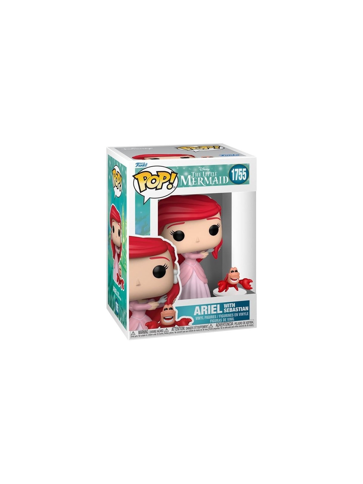 Funko POP! La Sirenita: Ariel with Sebastian (1755)