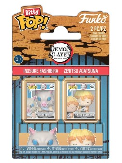 Bitty POP! Pack 2 Demon Slayer - Inosuke & Zenitsu