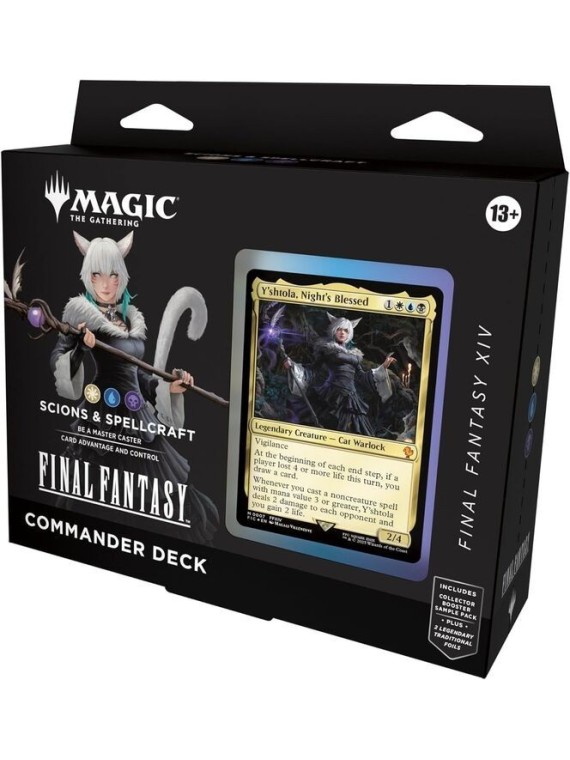 Magic the Gathering: Final Fantasy Mazo de Commander - Scions & Spellcraft (Inglés) de Wizards Of The Coast en Magic The Gatheri