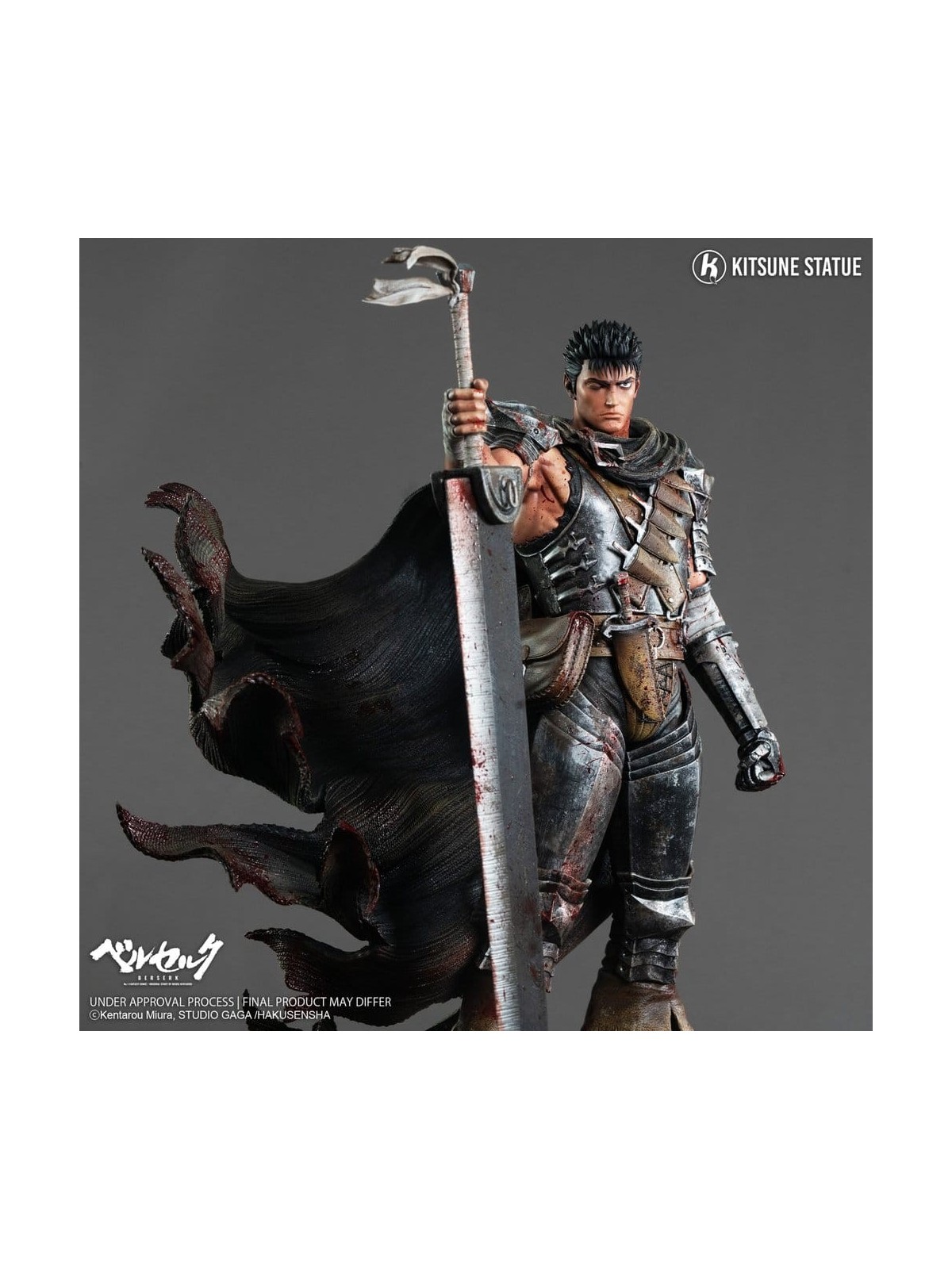 Berserk Estatua 1/6 Guts 38 cm