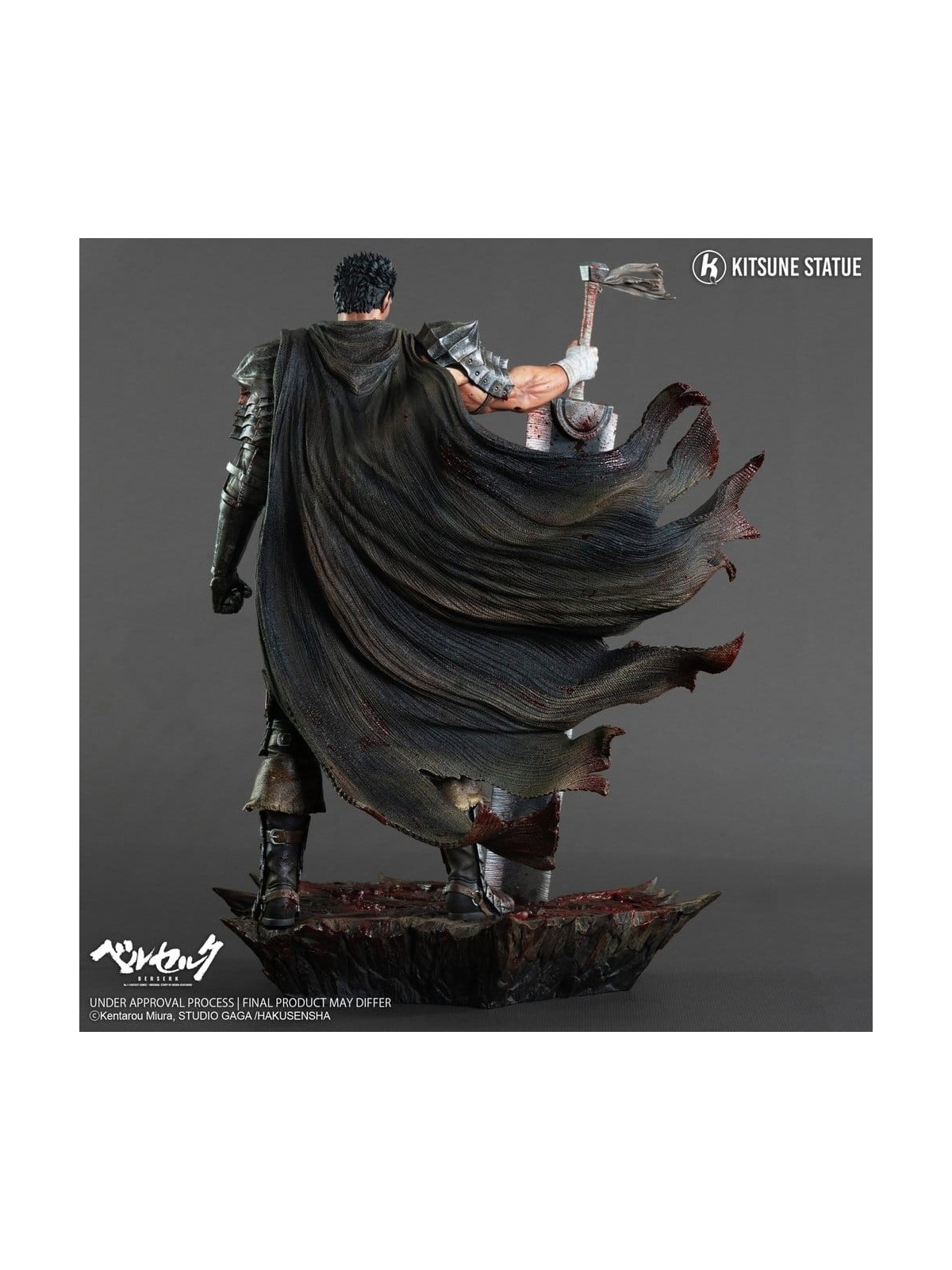 Berserk Estatua 1/6 Guts 38 cm