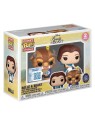 Llaveros POP! Pack 2 La Bella y La Bestia