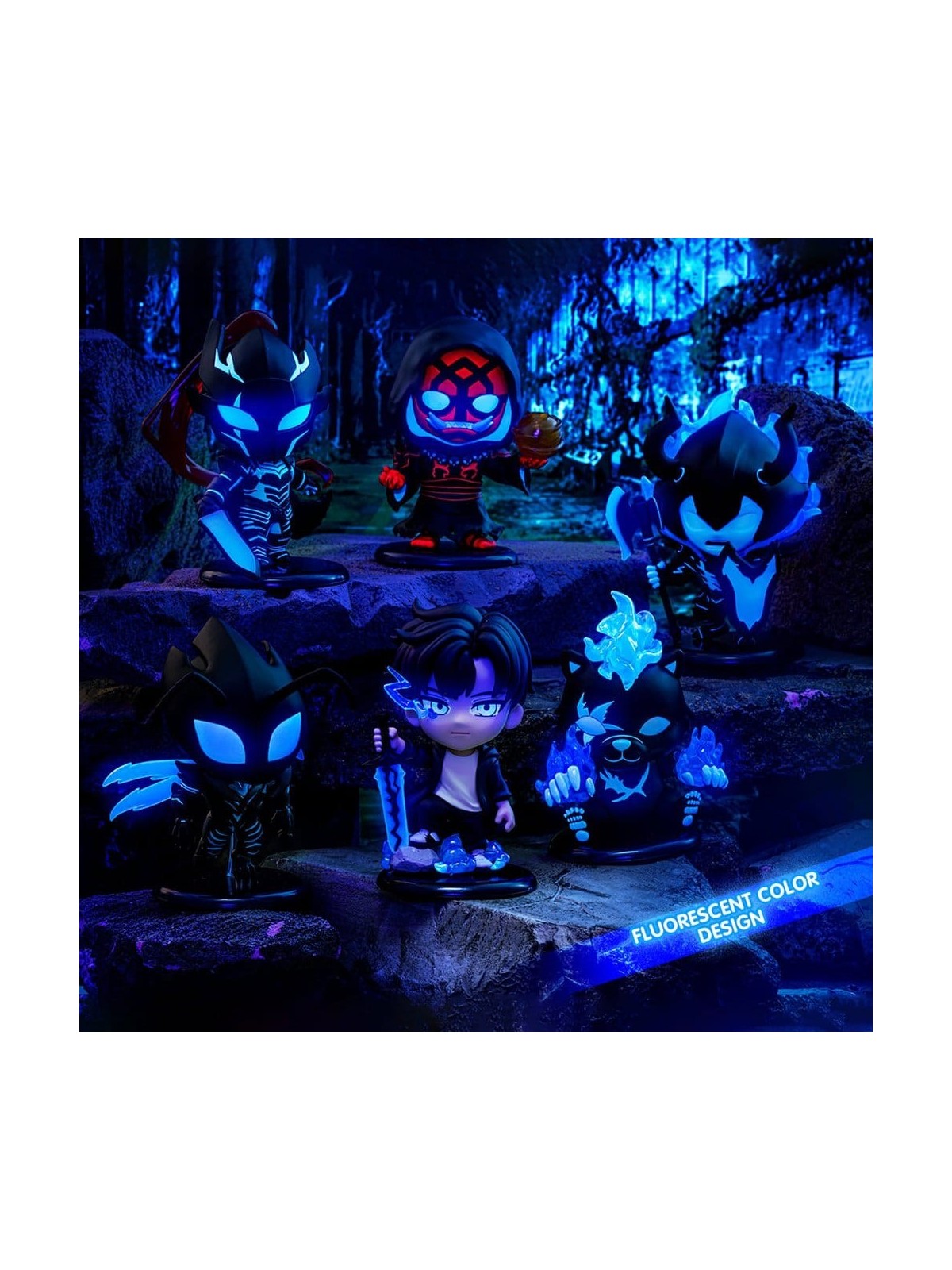 Solo Leveling Cosbi Figuras Mini 11 cm Blind Box Display (1)