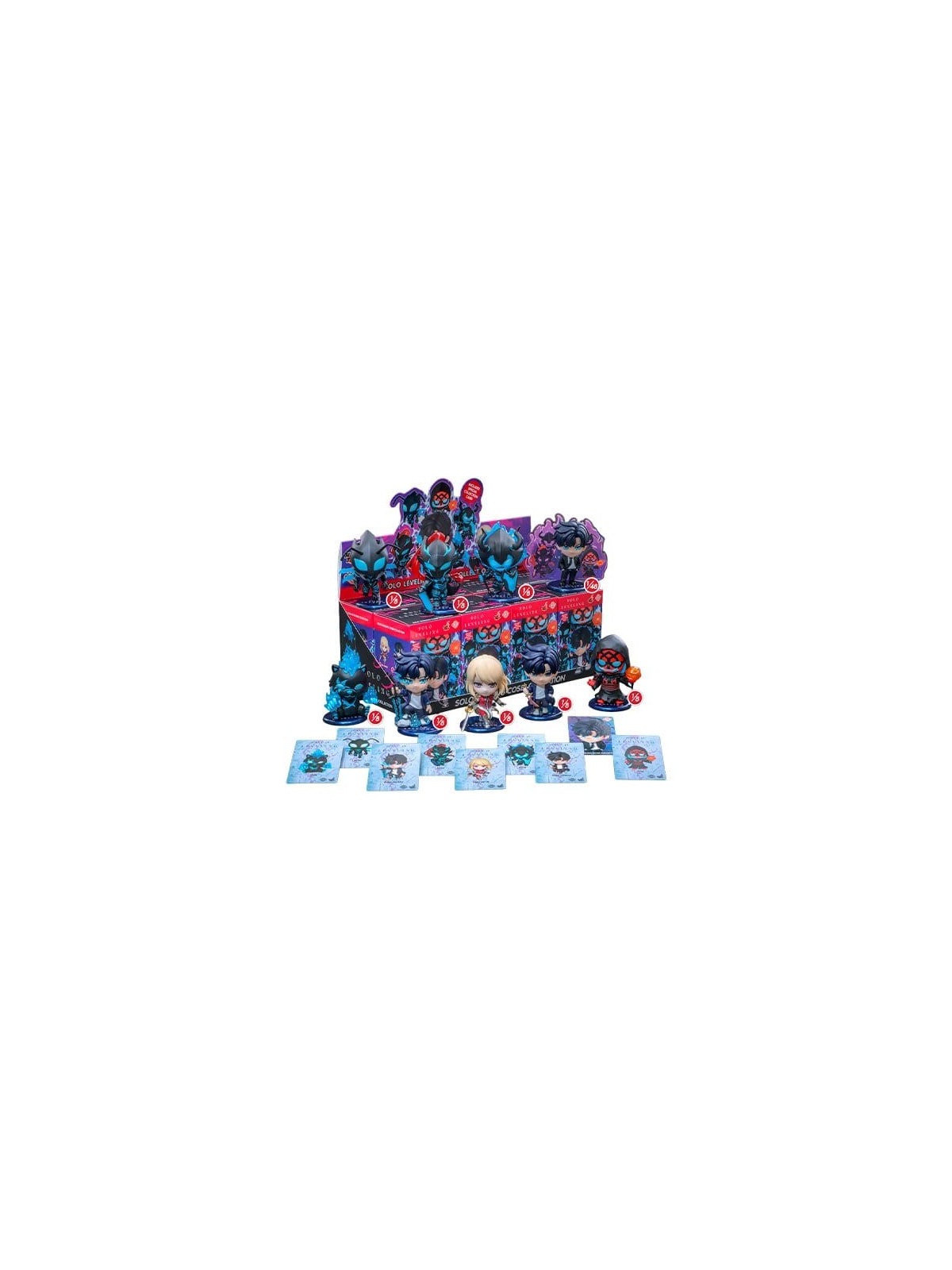 Solo Leveling Cosbi Figuras Mini 11 cm Blind Box Display (1)