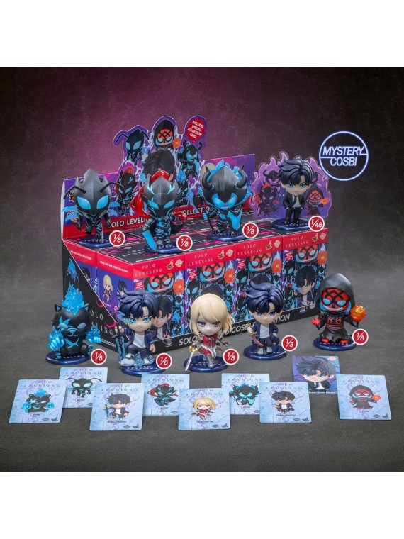 Solo Leveling Cosbi Figuras Mini 11 cm Blind Box Display (1)