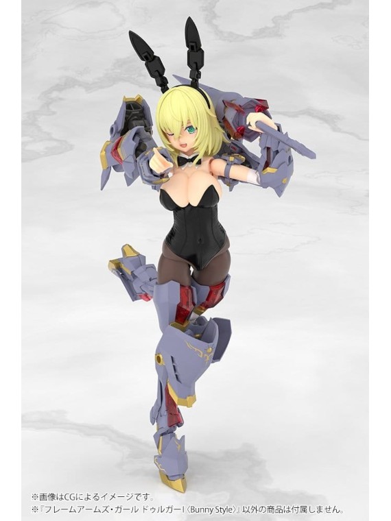 Frame Arms Girl Maqueta Plastic Model Kit Durga Bunny Style (18cm)