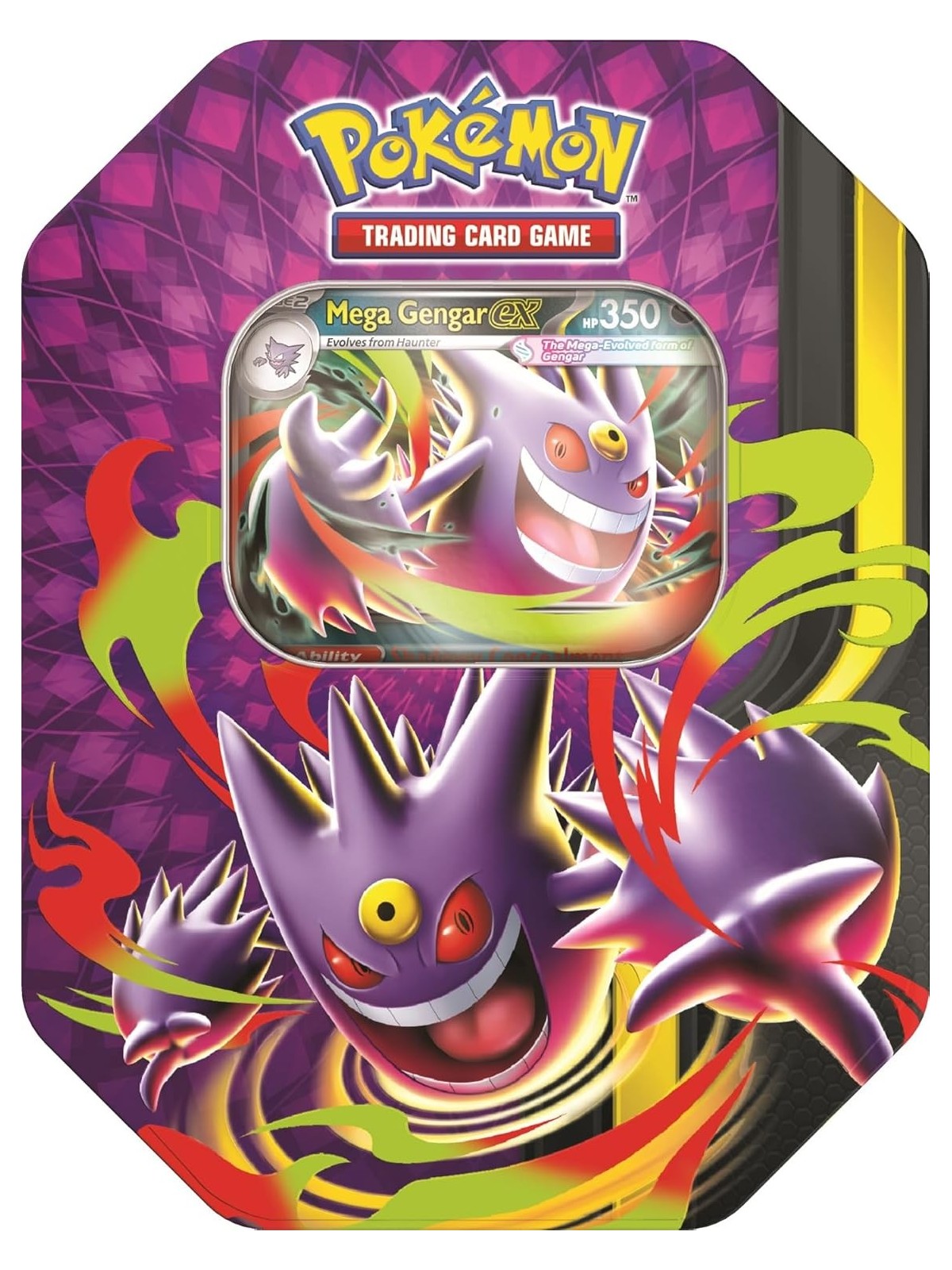 Pokemon TCG: Lata Megaluz Lunar - Mega Gengar EX (Español)