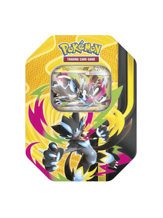 Pokemon TCG: Lata Megapotencia EX - Mega Zeraora EX (Español)