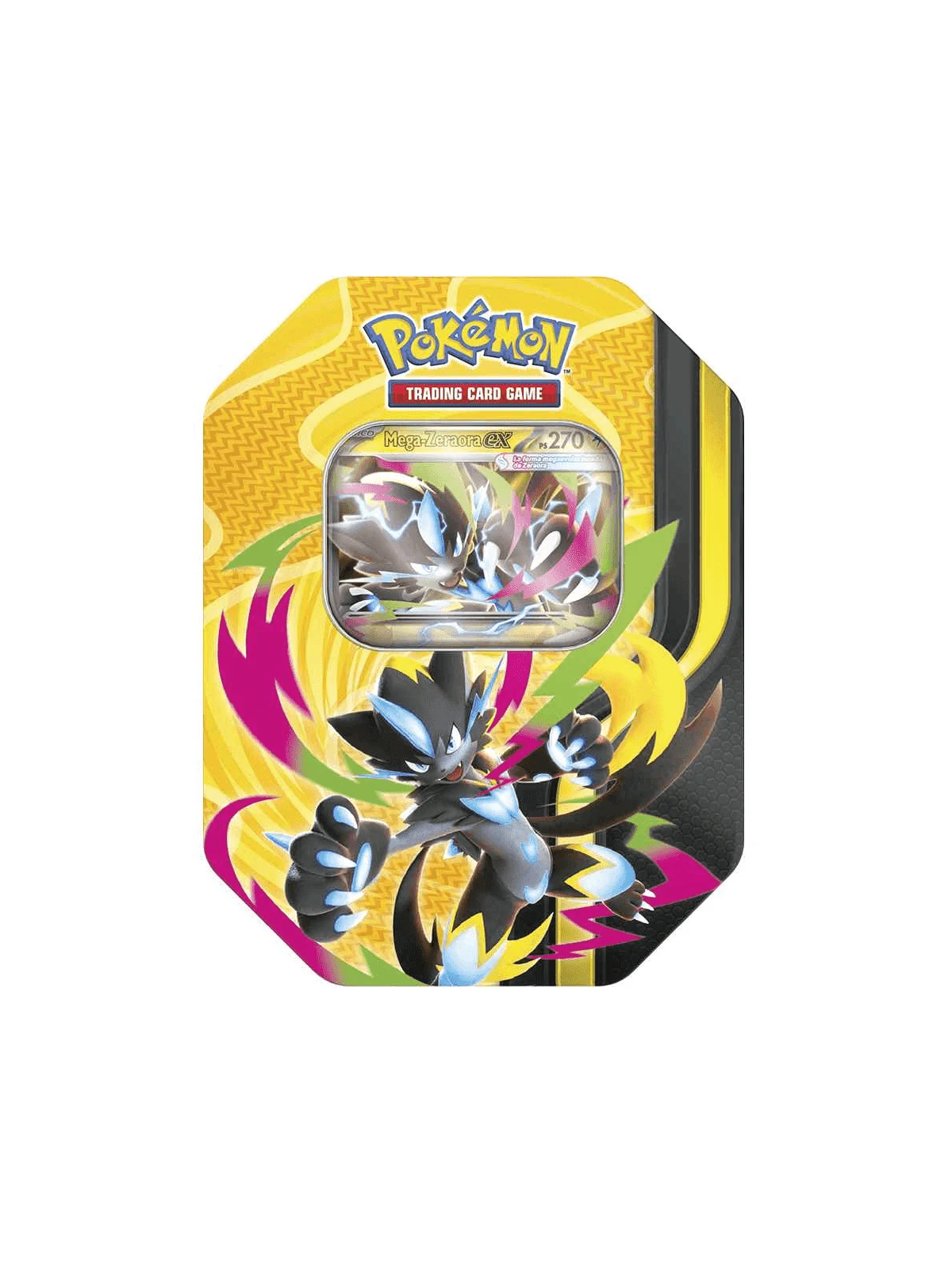 Pokemon TCG: Lata Megapotencia EX - Mega Zeraora EX (Español)